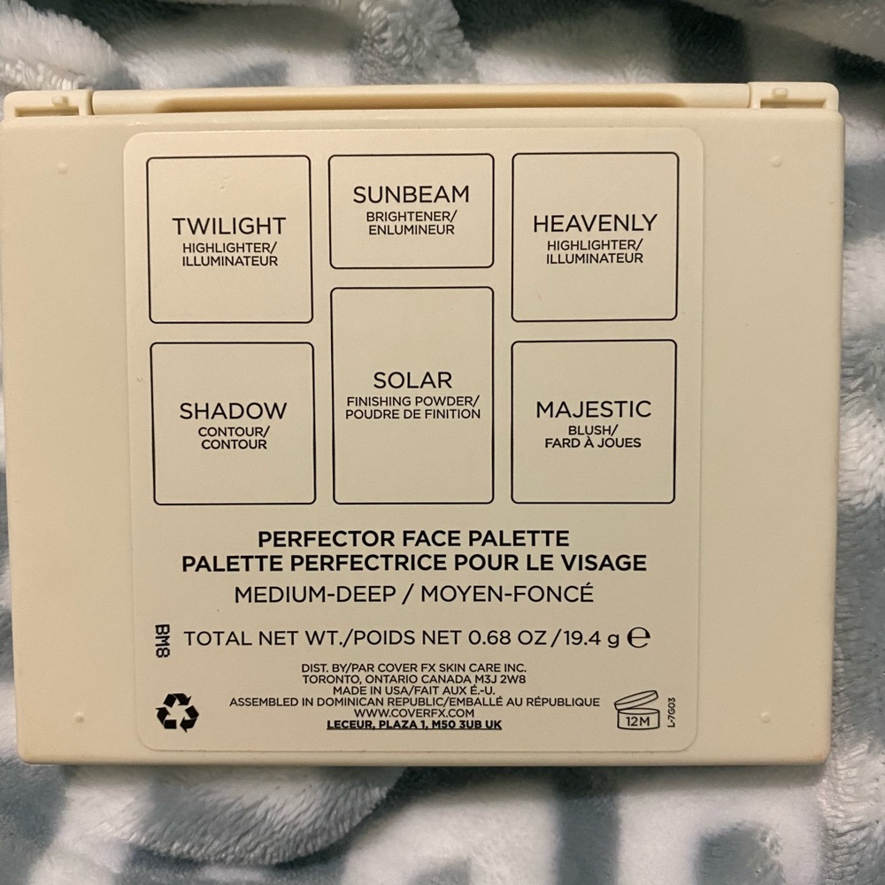 Cover fox face palette
